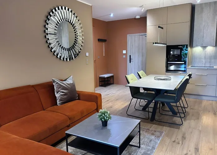 Z Sypialnia Greeneri - Taras - Parking - Bryza Apartmán Svinoústí