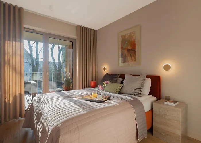 Apartmán Z Sypialnia Greeneri - Taras - Parking - Bryza *